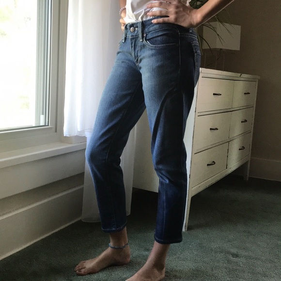 Joe’s Jeans Honey crop Clayton cropped blue jeans - Picture 16 of 16